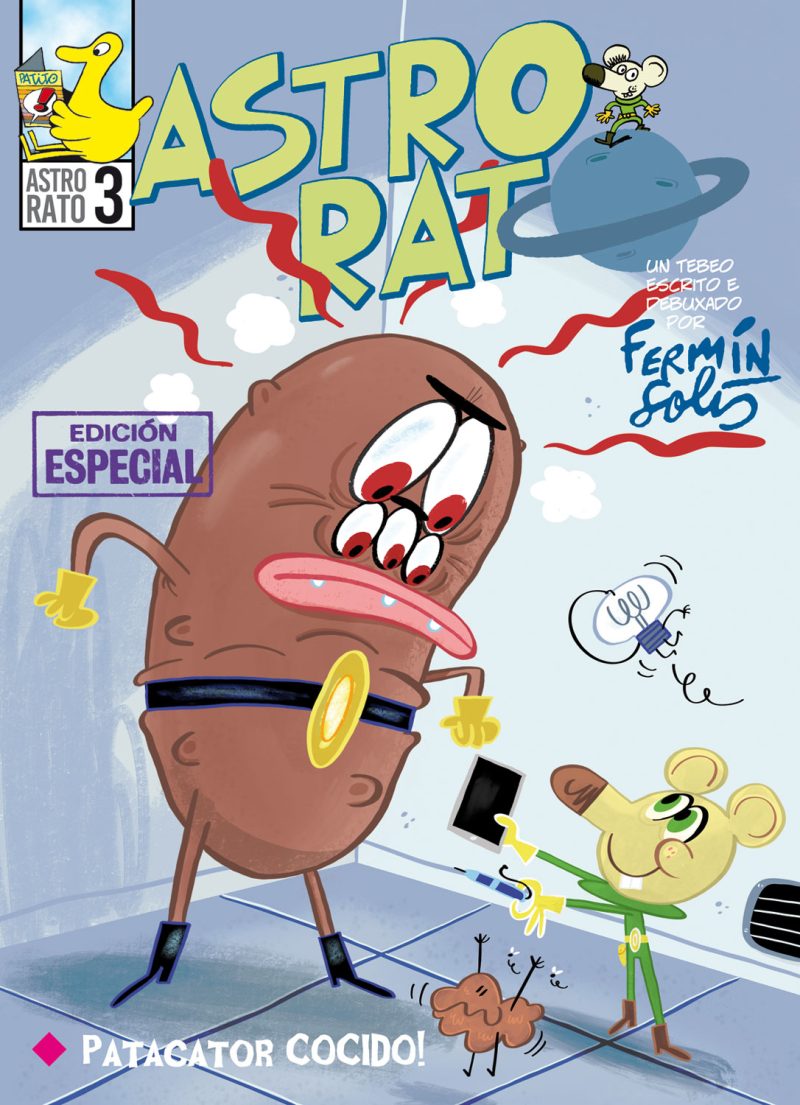 Astro Rato e Lampadiña 3. Patacator Cocido.