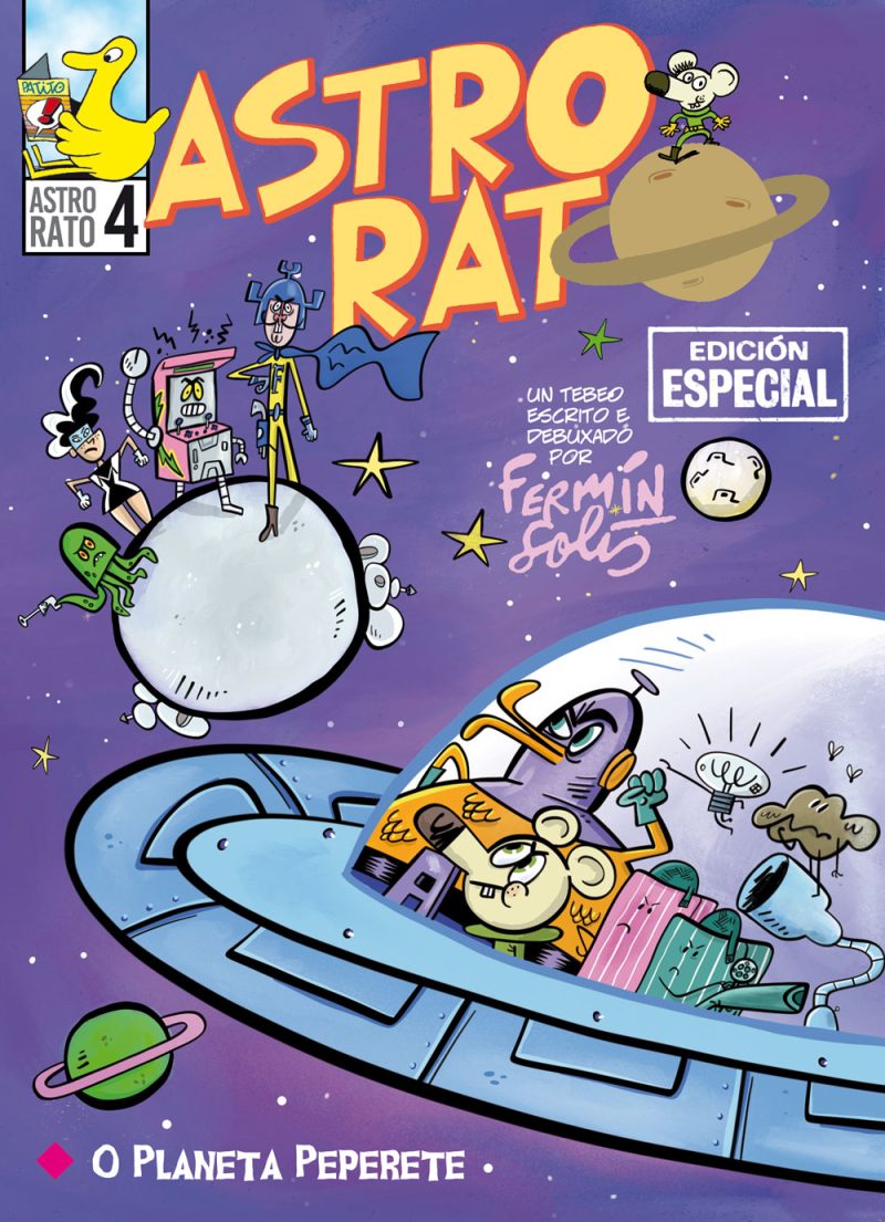 Astro-Rato e Lampadiña 4. O Planeta Peperete.