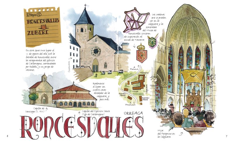 Guía Ilustrada del Camino de Santiago